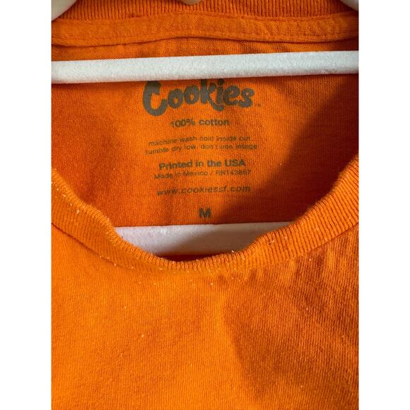 Cookies brand orange pumpkin pothead t-shirt men’s size medium - Picture 6 of 9